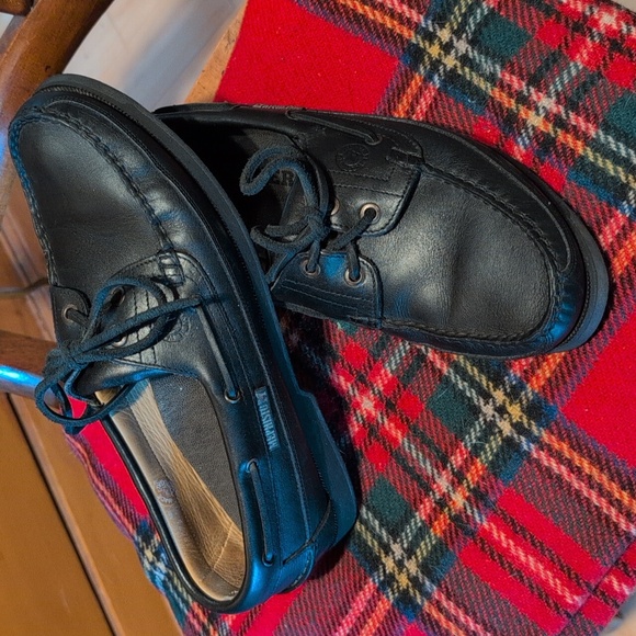 Mephisto Other - Mephisto Men's Hurrikan Boat Shoes black leather Size 9.5 Excl Cond